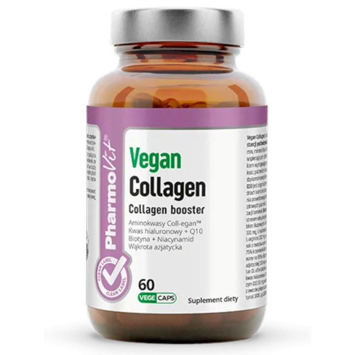 Collagen Booster Vegan Bezglutenowy 60 Kapsułek | PHARMOVIT - Ekochatka