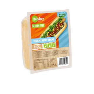 Bułki do Hot Dogów Bezglutenowe (4szt.) 260g | BALVITEN - Ekochatka