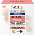 Krem do Twarzy na Noc Ochronny z Probiotykami, Olejem Inchi i Masłem Shea ECO 50 ml - Sante