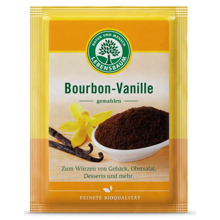 Wanilia Bourbon Mielona BIO 5g | LEBENSBAUM - Ekochatka