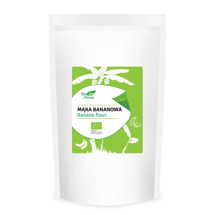 Mąka Bananowa BIO 500g | BIO PLANET - Ekochatka