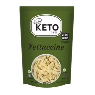 Makaron (Konjac) Fettuccine Bezglutenowy BIO 270g (200g) | KETO CHEF - Ekochatka