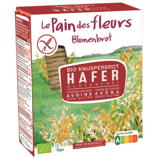 Pieczywo Chrupkie Owsiane Bezglutenowe BIO 150g | LE PAIN DES FLEURS - Ekochatka