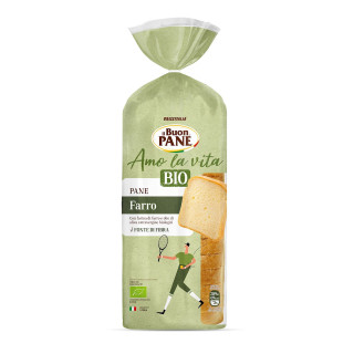 Chleb Tostowy Orkiszowy Krojony BIO 400g | IL BUON PANE - Ekochatka