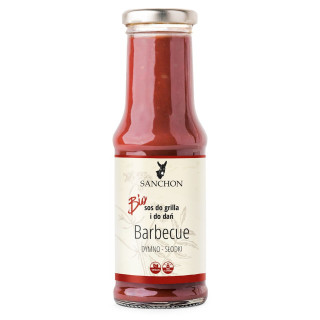 SOS Bbq Bezglutenowy BIO 210ml | SANCHON - Ekochatka
