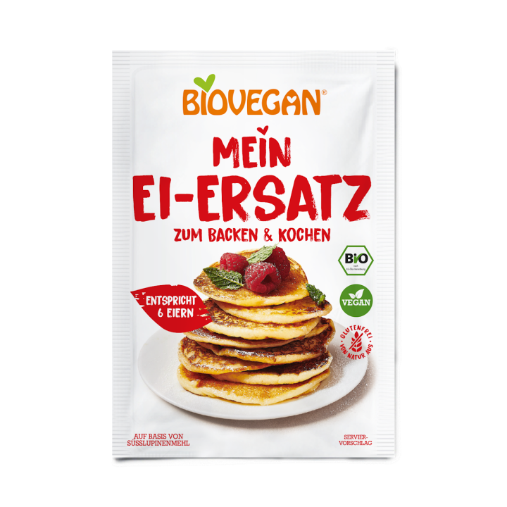 Roślinny Zamiennik 6 Jaj do Pieczenia i Gotowania Bezglutenowy BIO 30g | BIOVEGAN - Ekochatka