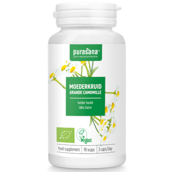 Złocień Maruna BIO (360 mg) 90 Kapsułek | PURASANA - Ekochatka