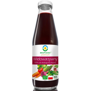 Sok Wielowarzywny Kiszony NFC Bezglutenowy BIO 500ml | BIOFOOD - Ekochatka