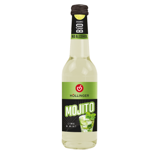 Drink Musujący Bezalkoholowy Mojito BIO 330ml | HOLLINGER - Ekochatka