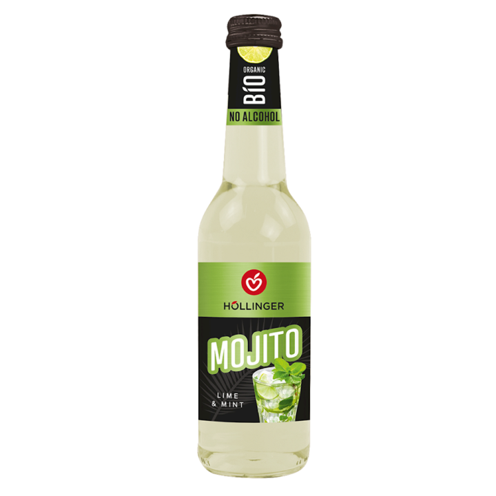 Drink Musujący Bezalkoholowy Mojito BIO 330ml | HOLLINGER - Ekochatka