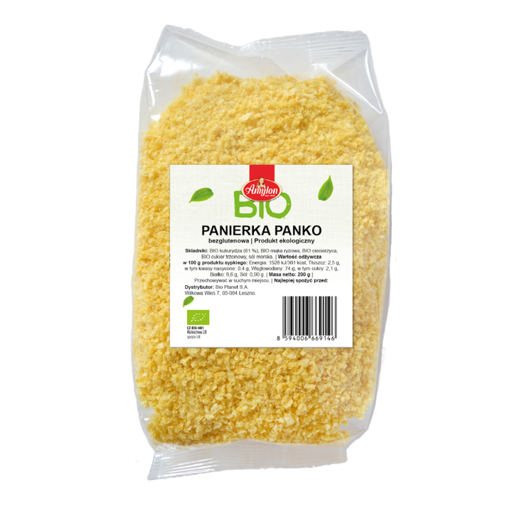 Panierka Panko Bezglutenowa BIO 200g | AMYLON - Ekochatka