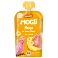 Mus Banan - Guawa - Mango bez Dodatku Cukrów od 1 Roku Demeter BIO 100 g - Mogli