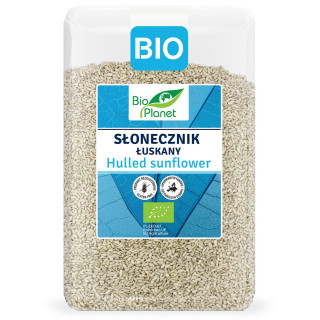 Słonecznik Łuskany Bezglutenowy BIO 1,5kg | BIO PLANET - Ekochatka