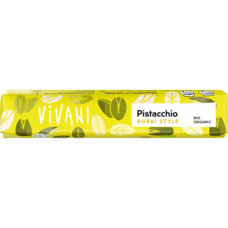 Baton Pistacjowy w Stylu Dubajskim BIO 40g | VIVANI - Ekochatka