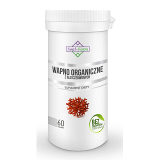 Wapno Organiczne (800 mg) 60 Kapsułek | SOUL FARM - Ekochatka
