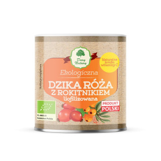 Dzika Róża z Rokitnikiem Liofilizowana Sproszkowana BIO 70g | DARY NATURY - inne - Ekochatka