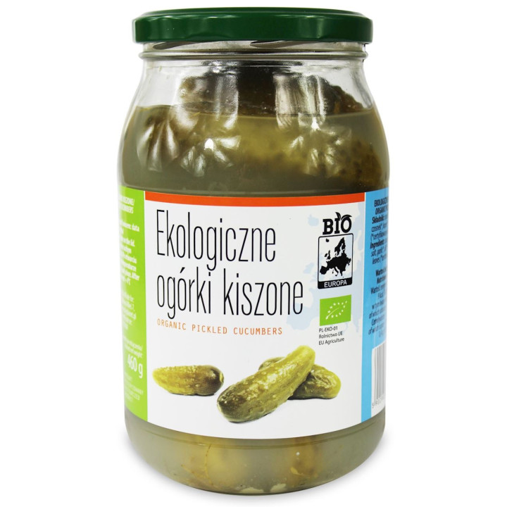 Ogórki Kiszone BIO 820g (460g) | BIO PLANET - seria INNE - Ekochatka