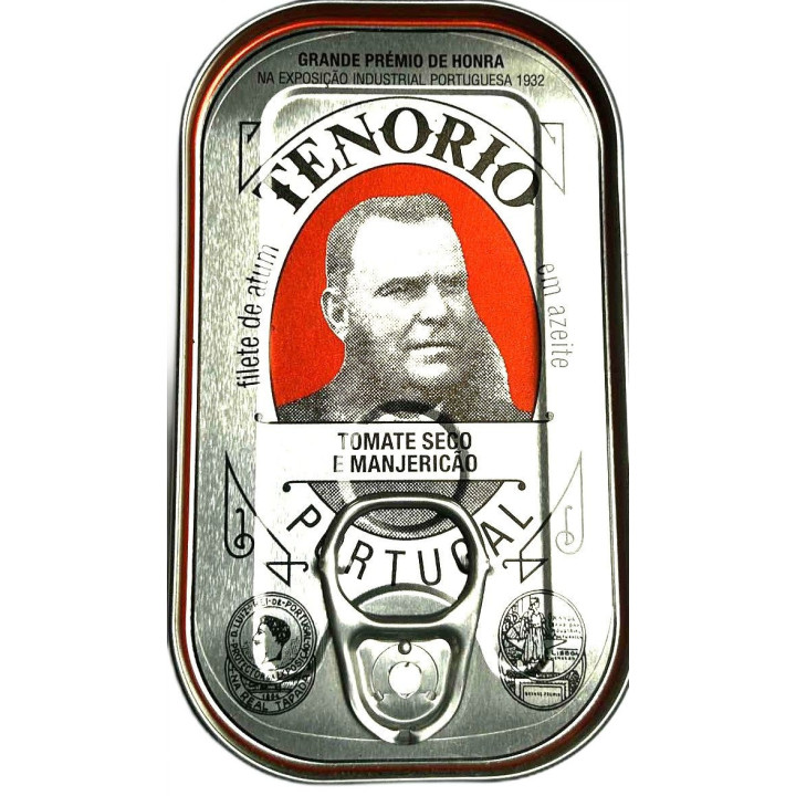 Tuńczyk Filety w Oliwie z Oliwek z Suszonymi Pomidorami i Bazylią 120g | BON APPETIT - TENORIO - Ekochatka