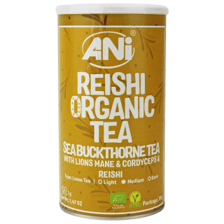 Herbatka Rokitnikowa z Reishi, Lion's Mane i Cordyceps BIO 70g | ANI - Ekochatka
