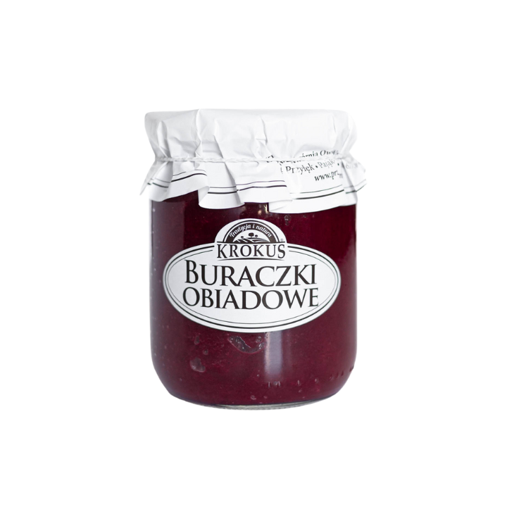 Buraczki Obiadowe Bezglutenowe 500g | KROKUS - Ekochatka