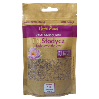 Fit Słodycz Kwiatowo Ziołowa 100g | FLOWER POWER - Ekochatka