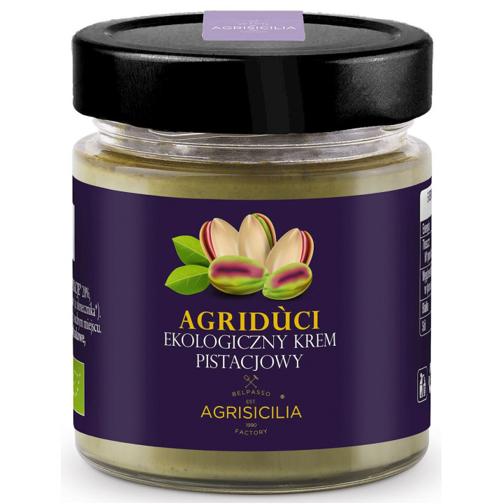 Krem Pistacjowy 20 % BIO 200g | AGRISICILIA - Ekochatka