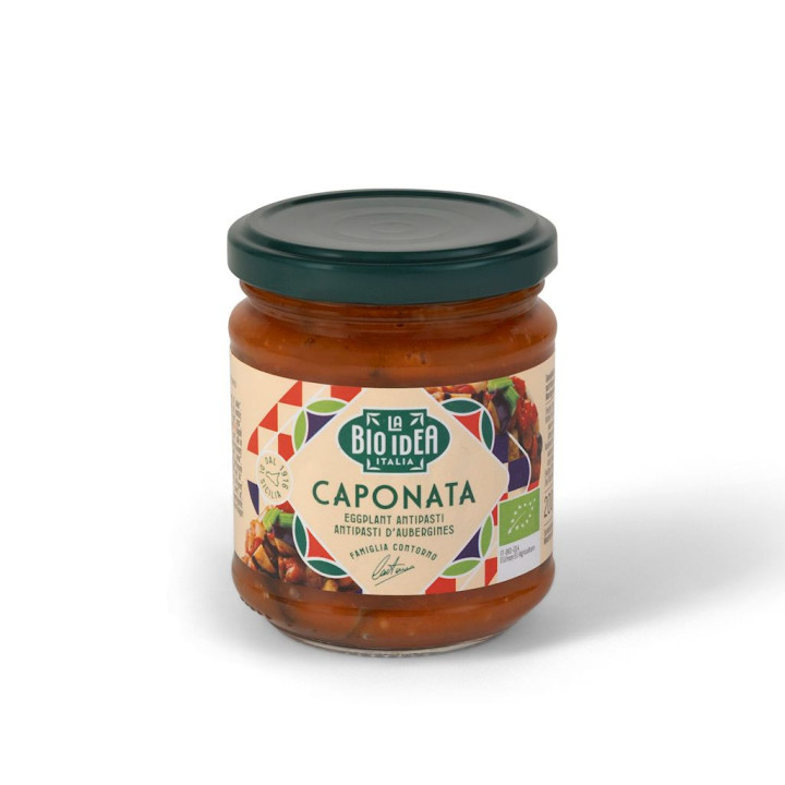 Caponata z Bakłażana BIO 200g | LA BIO IDEA - Ekochatka