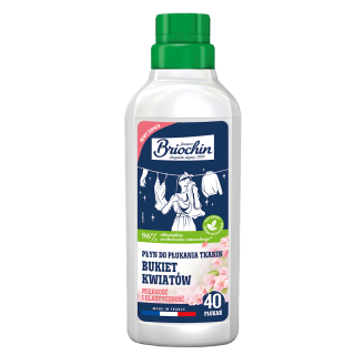 Płyn do Zmiękczania Tkanin Kwiatowy 750ml (40 Prań) | BRIOCHIN - Ekochatka