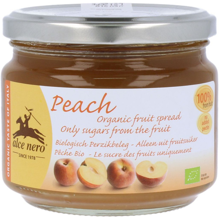 Mus Brzoskwiniowy BIO 270g | ALCE NERO - Ekochatka