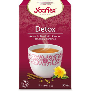 Herbatka Detox BIO (17x1,8g) 30,6g | YOGI TEA - Ekochatka