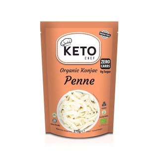 Makaron (Konjac) Penne Bezglutenowy BIO 270g (200g) | KETO CHEF - Ekochatka