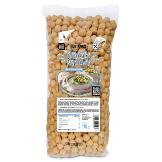 Groszek Ptysiowy bez Dodatku Cukrów Bezglutenowy 170g | GLUTENEX - Ekochatka