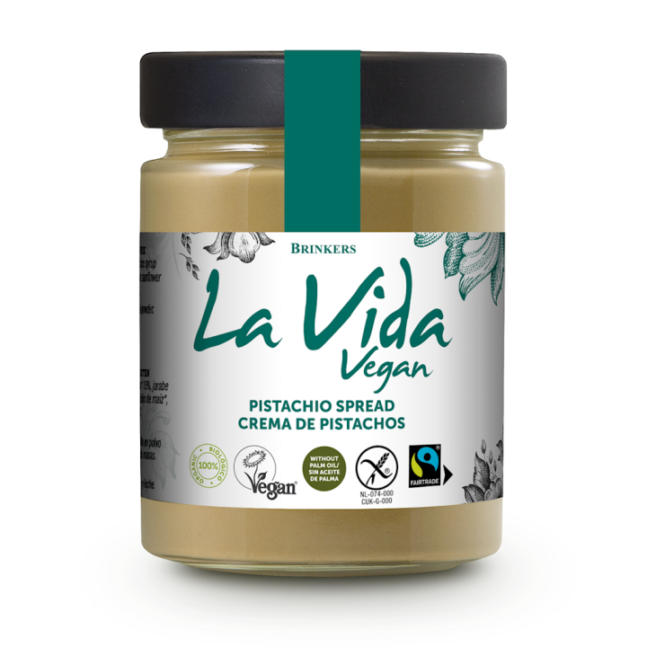 Krem Pistacjowy Fair Trade Bezglutenowy BIO 270g | LA VIDA VEGAN - Ekochatka