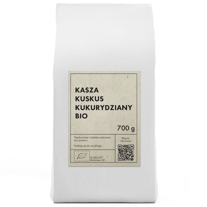 Kasza Kuskus Kukurydziany BIO 700g | THE PLANET - Ekochatka