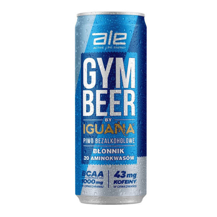 Piwo Bezalkoholowe Gym Beer 330ml | IGUANA - Ekochatka