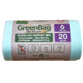 Worki na Odpady i Zmieszane (kompostowalne i Biodegradowalne) 6 l 20 szt - Froggy (greenbag)