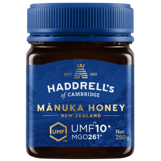 Miód Manuka Mgo 261+ Umf 10+ 250g | HADDRELL'S OF CAMBRIDGE - Ekochatka