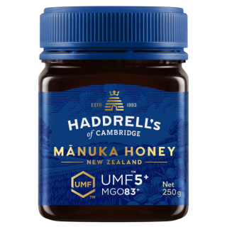 Miód Manuka Mgo 83+ Umf 5+ 250g | HADDRELL'S OF CAMBRIDGE - Ekochatka