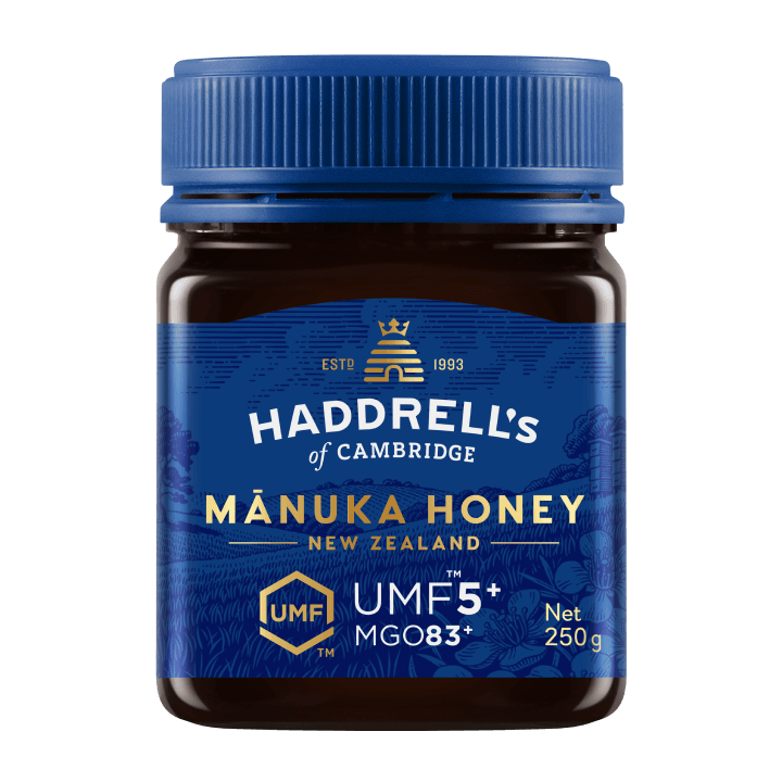 Miód Manuka Mgo 83+ Umf 5+ 250g | HADDRELL'S OF CAMBRIDGE - Ekochatka