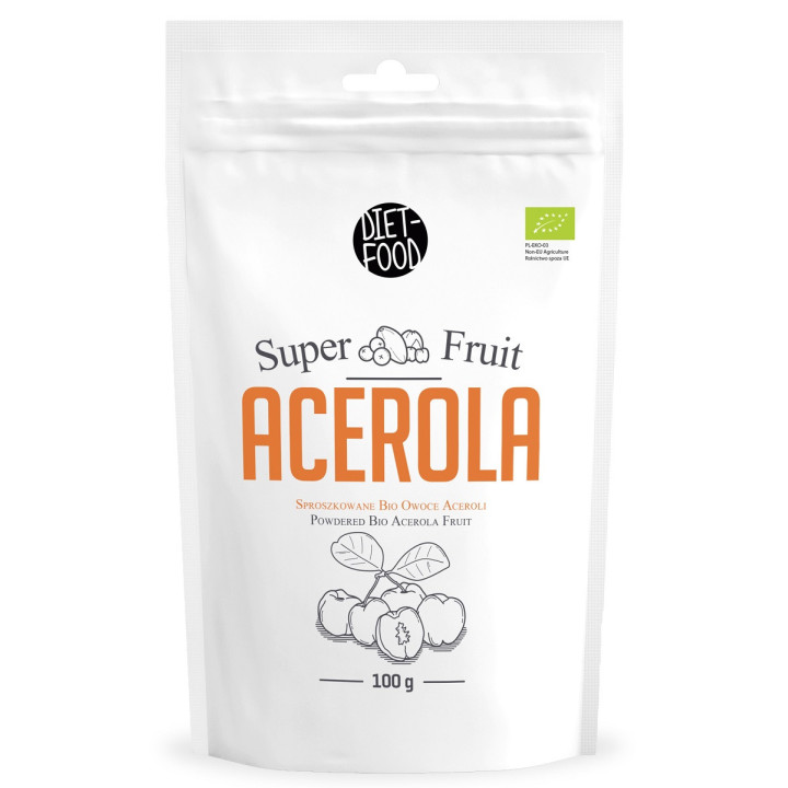 Acerola Sproszkowana BIO 100g | DIET-FOOD - Ekochatka