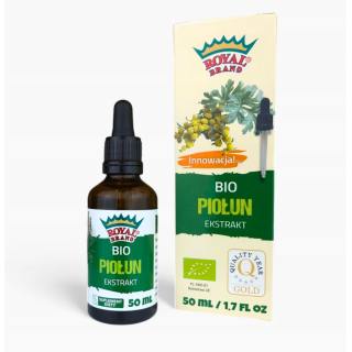 Ekstrakt z Piołunu w Kroplach BIO 50ml | ROYAL BRAND - Ekochatka