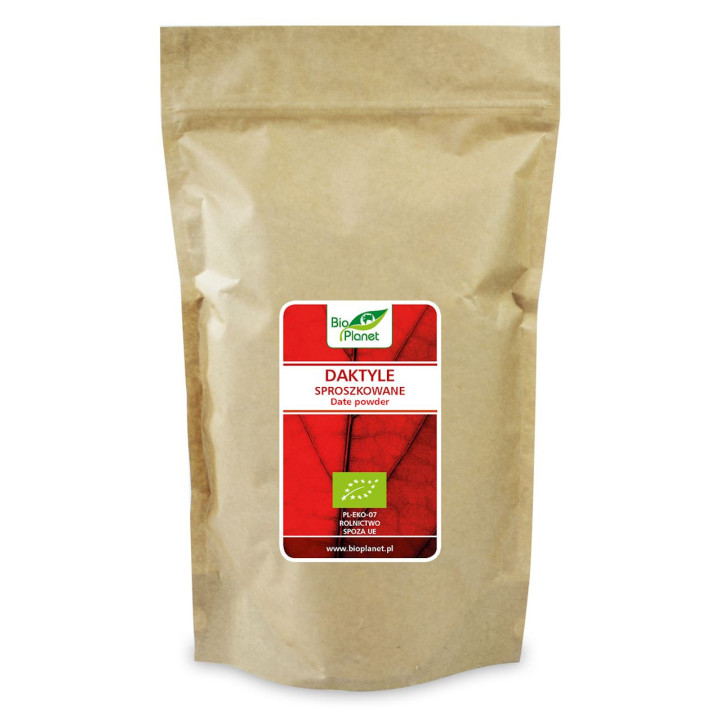 Daktyle Sproszkowane BIO 800g | BIO PLANET - Ekochatka