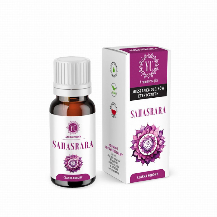 Olejek Eteryczny Mix Czakra Korony Sahasrara 10ml | YOUR CANDLE - Ekochatka