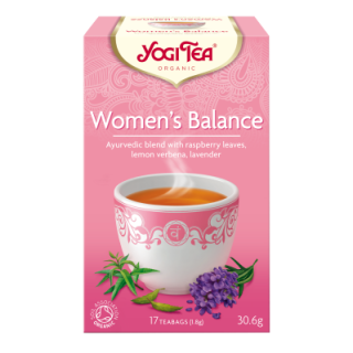 Herbatka dla Kobiet Równowaga (Women's Balance) BIO (17x1,8g) 30,6g | YOGI TEA - Ekochatka