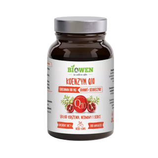 Koenzym Q10 + 100 Kapsułek | BIOWEN - Ekochatka