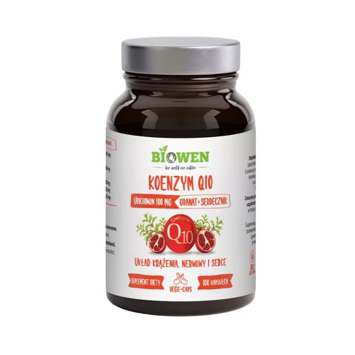 Koenzym Q10 + 100 Kapsułek | BIOWEN - Ekochatka