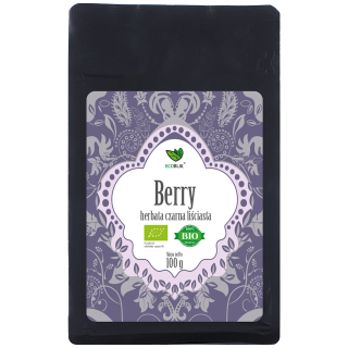 Herbata Czarna Liściasta Owoce Leśne BIO 100g | ECOBLIK - Ekochatka