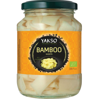 Pędy Bambusa Plastry w Zalewie BIO 340g (175g) | YAKSO - Ekochatka