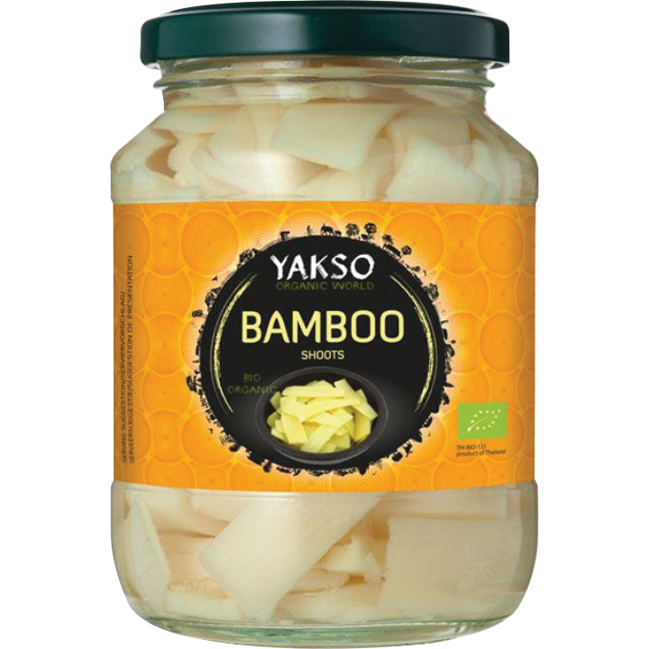 Pędy Bambusa Plastry w Zalewie BIO 340g (175g) | YAKSO - Ekochatka