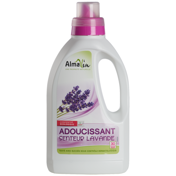 Płyn do Zmiękczania Tkanin Lawendowy (Koncentrat) ECO 750ml (30 Prań) | ALMAWIN - Ekochatka